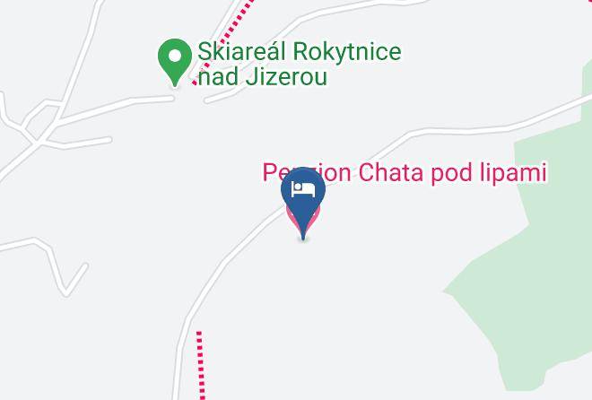 Semily - Penzion Chata Pod Lipami Maps