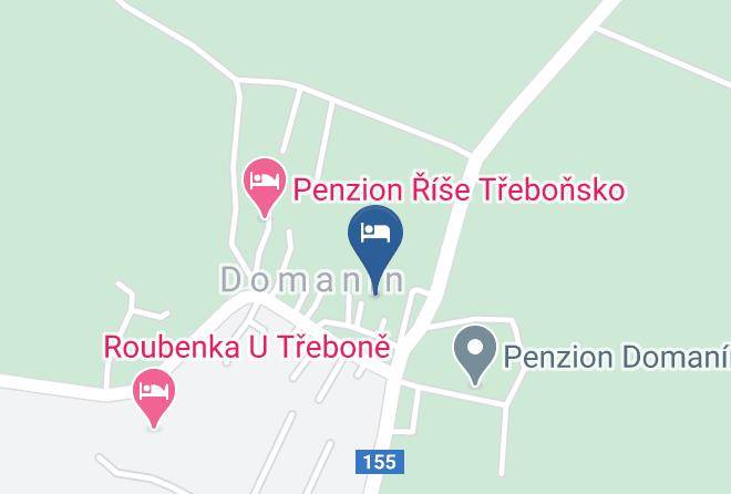 Jindrichuv Hradec - Penzion Cizku U Trebone Maps