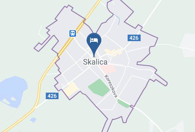 Skalica - Penzion Club Maps