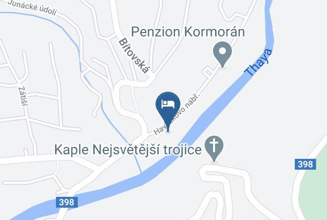 Znojmo - Penzion Dagmar Maps