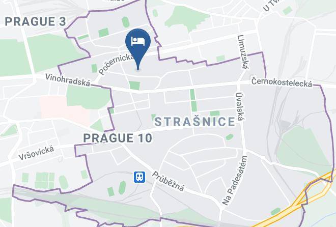 Prague - Penzion Dajane Maps