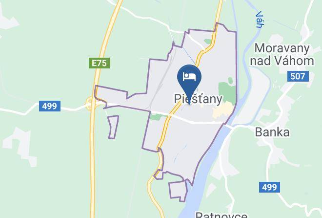 Piestany - Penzion Diana Maps