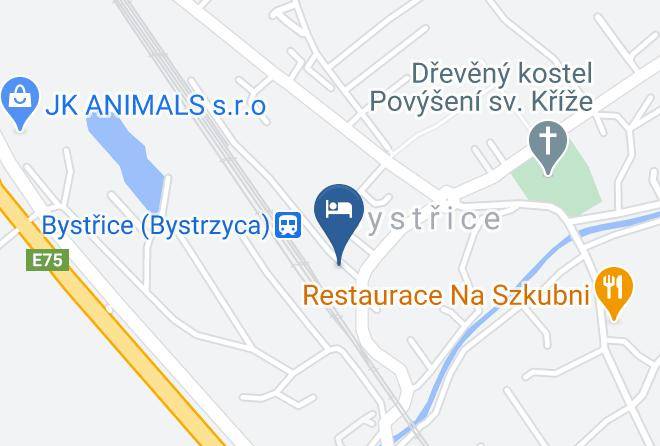Frydek Mistek - Penzion Doktor Gociek Henryk Maps
