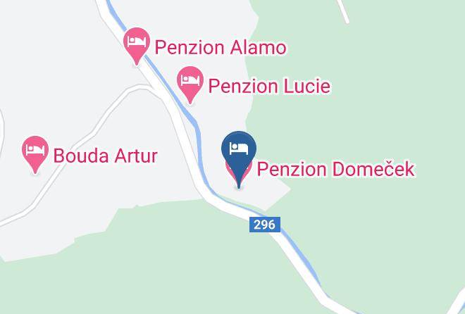 Trutnov - Penzion Domecek Maps