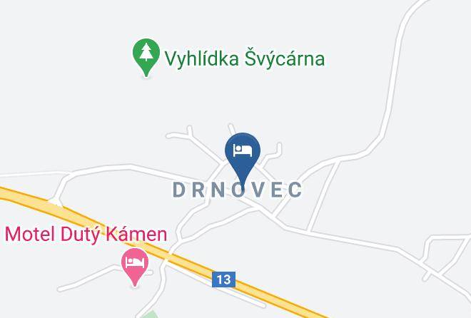 Ceska Lipa - Penzion Drnovec Maps