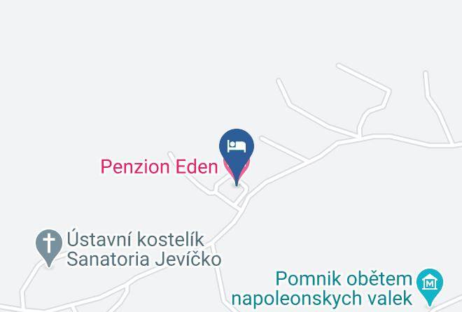 Svitavy - Penzion Eden Maps