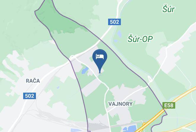 Vajnory - Penzion Epona Maps