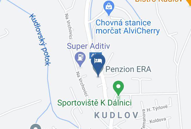 Zlin - Penzion Era Maps