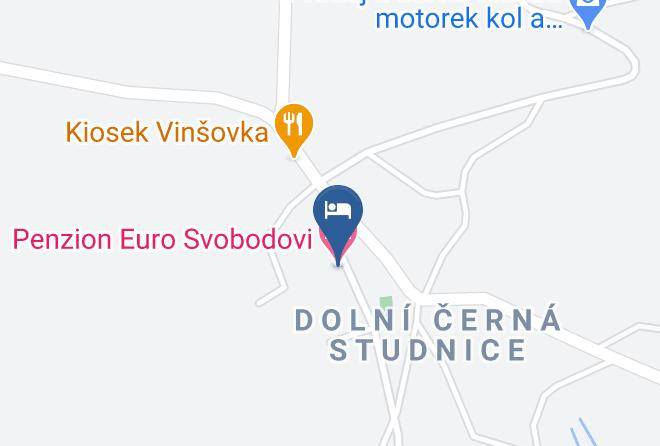 Jablonec Nad Nisou - Penzion Euro Svobodovi Maps