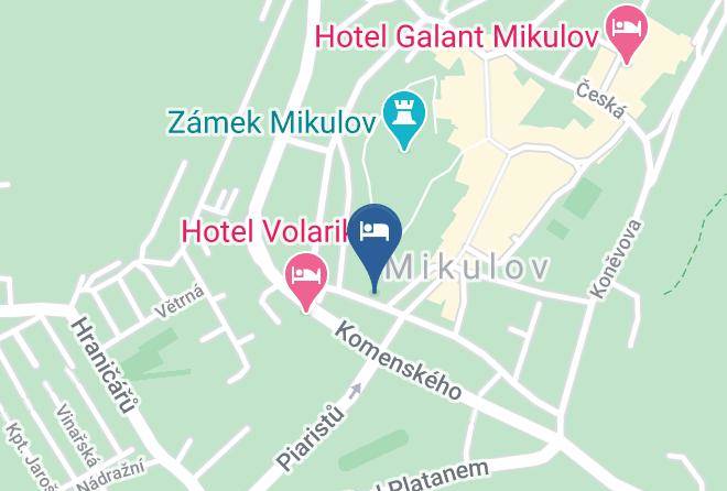 Breclav - Penzion Fajka Maps