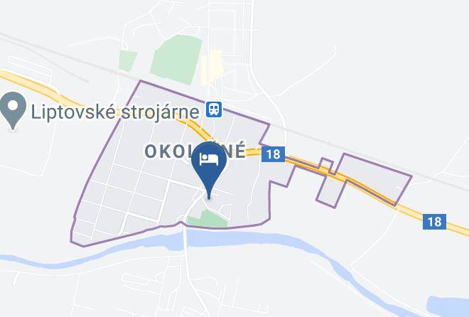Liptovsky Mikulas - Penzion Fako Maps