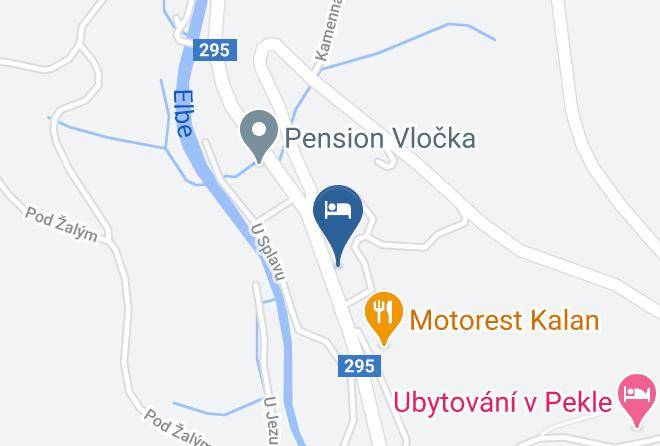 Trutnov - Penzion Fenix Maps