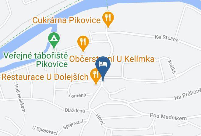 Prague West - Penzion Feo Restaurace Na Ruzku Maps