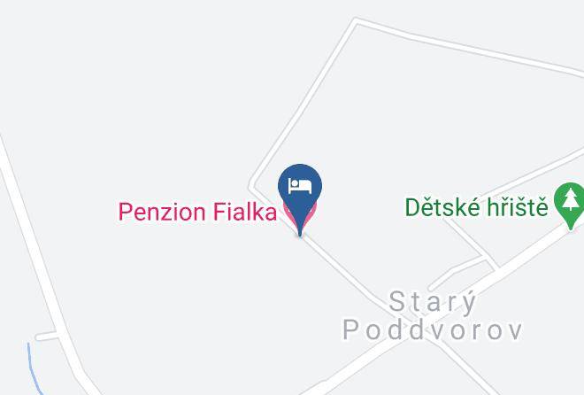 Hodonin - Penzion Fialka Maps