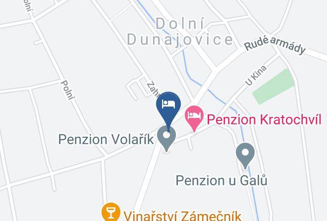 Breclav - Penzion Fontana Maps