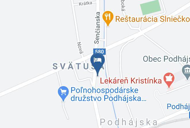 Nove Zamky - Penzion Fontana Maps