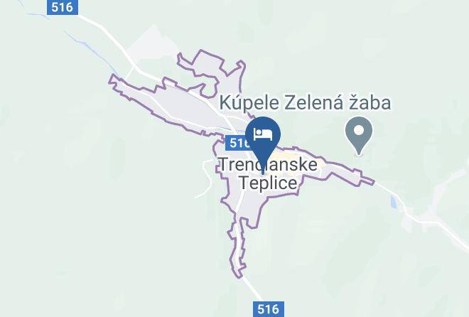Trencin - Penzion Fontis Terrae Maps