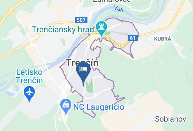 Trencin - Penzion Formula Maps