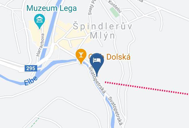 Trutnov - Penzion Fortuna Maps
