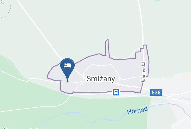 Spisska Nova Ves - Penzion Franmark Maps