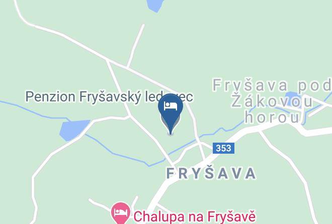 Zdar Nad Sazavou - Penzion Frysavsky Ledovec Maps