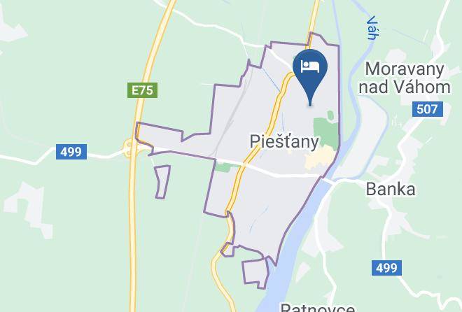Piestany - Penzion Fuete Maps