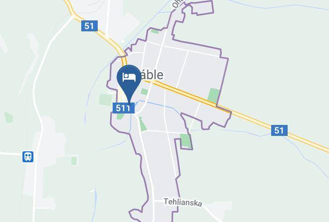 Nitra - Penzion Furman U Hoffera Maps