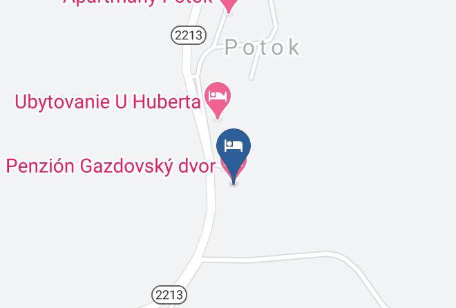 Ruzomberok - Penzion Gazdovsky Dvor Maps