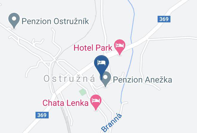 Jesenik - Penzion Geppert Maps