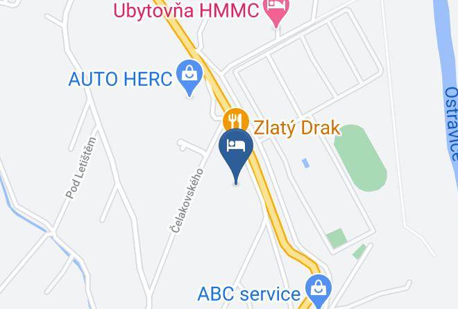 Frydek Mistek - Penzion Glogar Maps