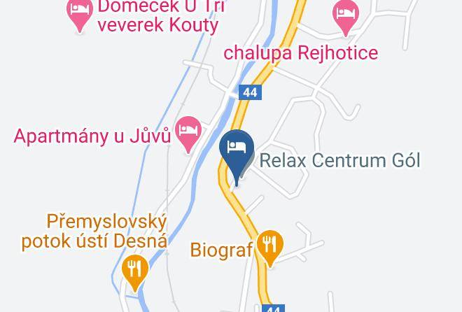Sumperk - Penzion Gol Maps