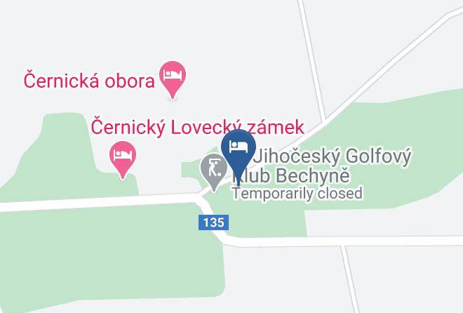 Tabor - Penzion Golf Maps