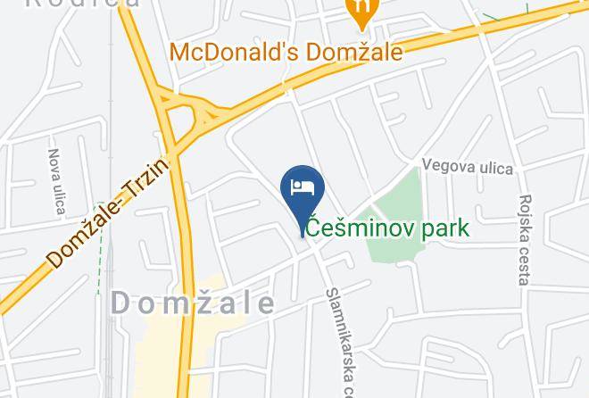 Domzale - Penzion Gostilna Keber Stane Kovac Sp Maps