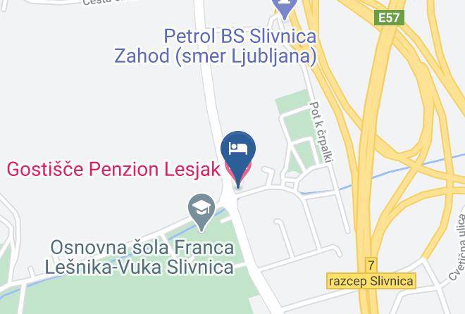 Spodnje Hoce - Penzion Gostisce Lesjak Maps