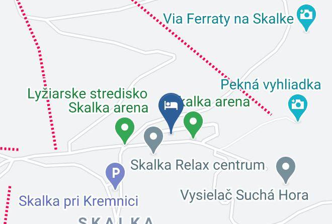 Ziar Nad Hronom - Penzion Guldiner Maps