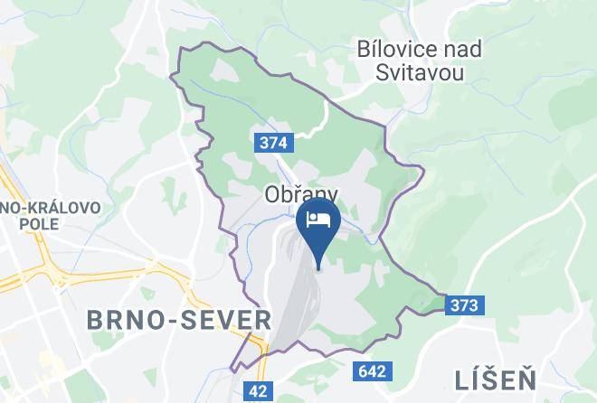 Brno - Penzion Hady Maps
