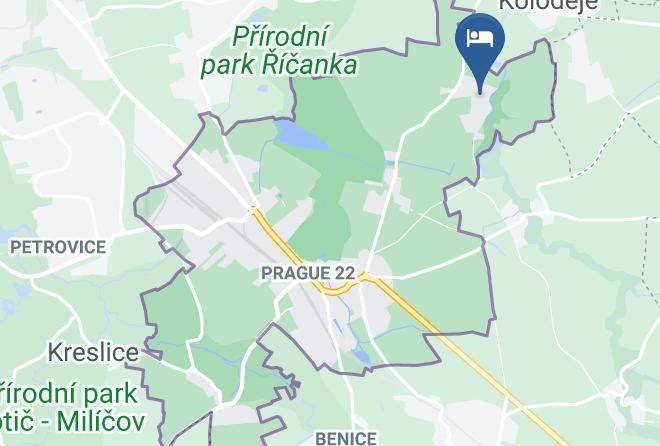 Prague - Penzion Hajek Maps