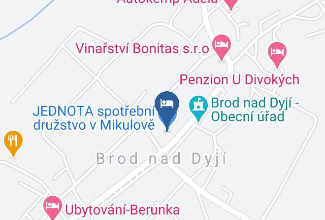 Breclav - Penzion Hakro Maps