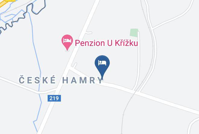 Chomutov - Penzion Hamrak Maps
