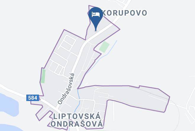 Liptovsky Mikulas - Penzion Harmonia Maps