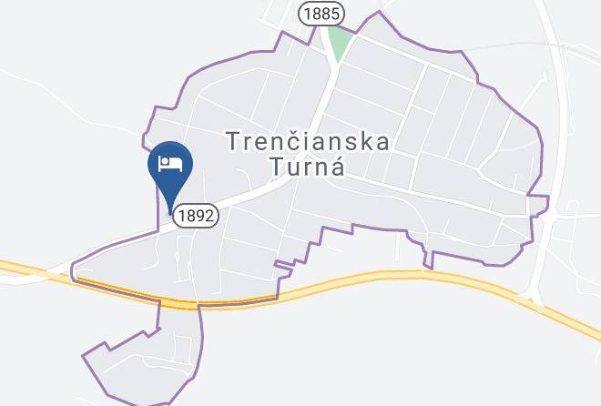Trencin - Penzion Havran Maps