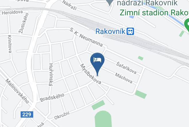 Rakovnik - Penzion Hela Rakovnik Maps