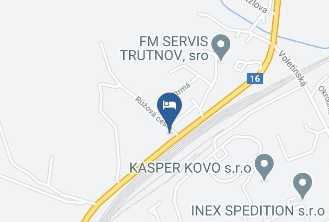 Trutnov - Penzion Helena Maps
