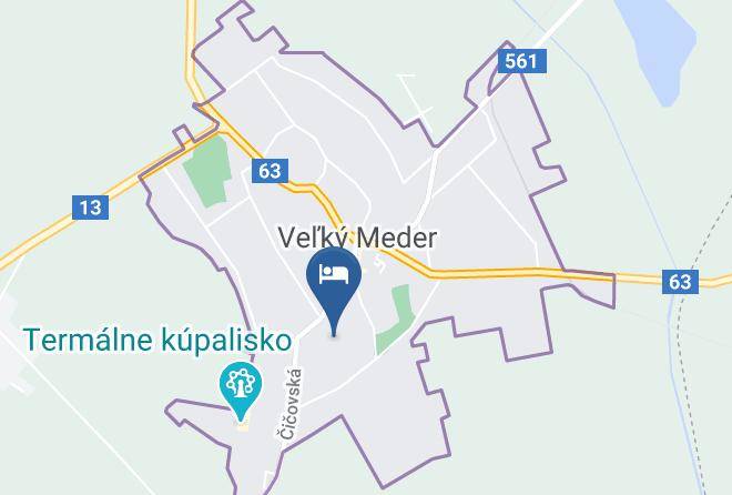 Dunajska Streda - Penzion Helene Maps