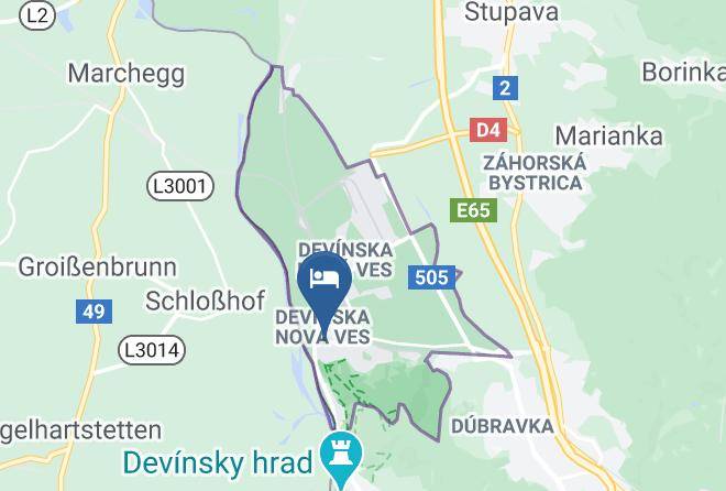 Devinska Nova Ves - Penzion Helios Maps