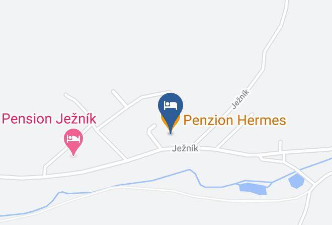 Bruntal - Penzion Hermes Maps
