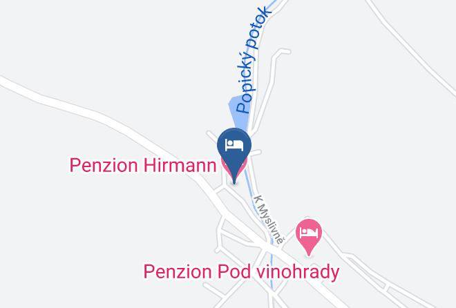 Breclav - Penzion Hirmann Maps