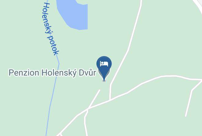 Jindrichuv Hradec - Penzion Holensky Dvur Maps