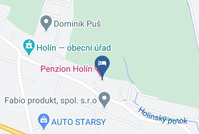Jicin - Penzion Holin U Prachovskych Skal Maps