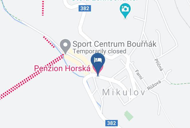Teplitz - Penzion Horska Maps